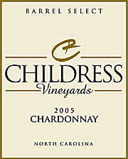 Childress 2005 Chardonnay Barrel Select